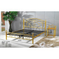 Gold Painting Metal Bed (606#)